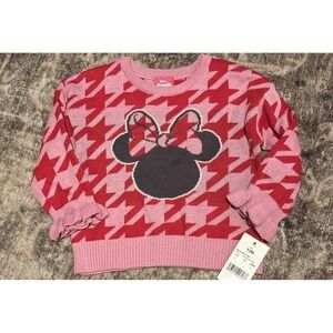 Minnie mouse baby girls size 12 months sweater ruffle sleeves
